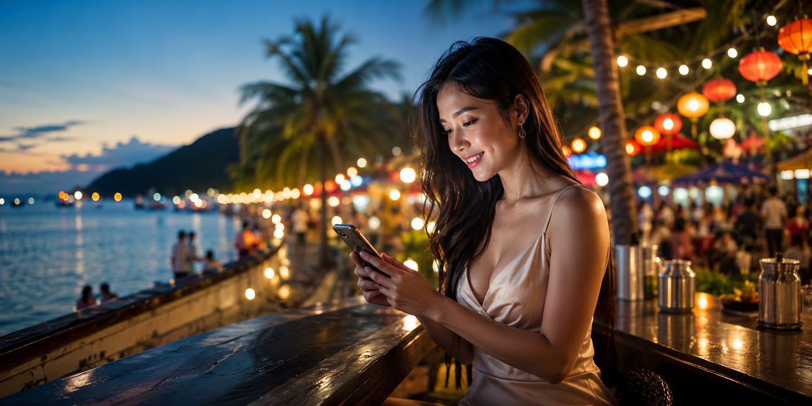 Khung cảnh cá cược di động tại chợ đêm Phú Quốc
